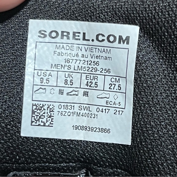 Sorel Conquest Mid Lace Up Boots